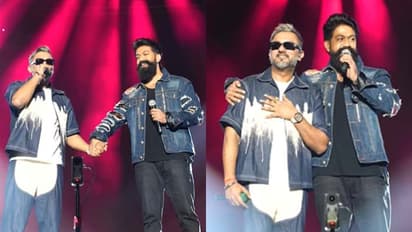 Yash joins Yo Yo Honey Singh at a Bengaluru concert, spoke about his struggle:'We have a common story'