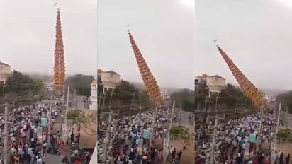 ಆನೇಕಲ್‌ನಲ್ಲಿ ಮದ್ದೂರಮ್ಮ ಜಾತ್ರೆಯ 100 ಅಡಿ ಎತ್ತರದ ರಥ ಬಿದ್ದ ರಹಸ್ಯ ಬಿಚ್ಚಿಟ್ಟ ಸ್ಥಳೀಯರು!