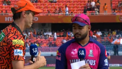 ഐപിഎല്: ഹൈദരാബാദിനെതിരെ നിര്ണായക ടോസ് ജയിച്ച് രാജസ്ഥാൻ, നായകനായി റിയാന് പരാഗിന് അരങ്ങേറ്റം