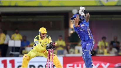  IPL 2025 CSK vs MI: மின்னலை மிஞ்சிய வேகம்.. தோனியின் சூப்பர் ஸ்டம்பிங்; ஷாக்கான சூர்யகுமார் யாதவ்!