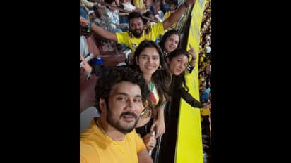 திரிஷா முதல் பிக்பாஸ் ஸ்டார்ஸ் வரை; CSK மேட்ச் பார்க்க படையெடுத்து வந்த பிரபலங்கள்!