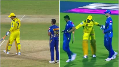 'ധോണിയെ സ്ലെഡ്ജ് ചെയ്ത് ദീപക് ചാഹര്, ബാറ്റുകൊണ്ട് അടിച്ചോടിച്ച് തല'; രസകരമായ വീഡിയോ