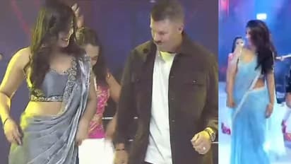 தெலுங்கு படத்தில் அறிமுகமான டேவிட் வார்னர்! ஸ்ரீலீலாவுடன் குத்தாட்டம்! வைரல் வீடியோ!