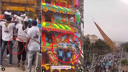 ಹುಸ್ಕೂರು ಮದ್ದೂರಮ್ಮ ಜಾತ್ರೆ 100 ರಥ ದುರಂತ: 'ಜಸ್ಟೀಸ್ ಫಾರ್ ಸೌಜನ್ಯ' ಫಲಕ ಪ್ರದರ್ಶನ ಕಾರಣವೇ?