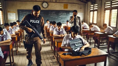 Laksar Crime student caught with gun in exam hall school security breach