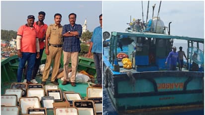 നിയമവിരുദ്ധ മത്സ്യ ബന്ധനം, തമിഴ്നാട് സ്വദേശികളുടെ ട്രോളർ ബോട്ടുകൾ പിടികൂടി