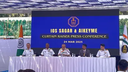 Indian Navy to conduct maiden naval exercise ‘Aikeyme’ with 10 African nations; IOS Sagar sets sail from April