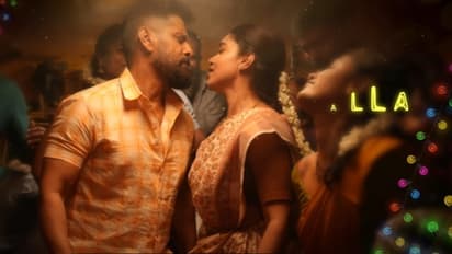 തകർത്താടിപാടി വിക്രം; ജിവി പ്രകാശിന്റെ സം​ഗീതത്തിൽ 'വീര ധീര സൂരൻ' ​ഗാനം