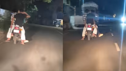 എടപ്പാളിൽ യുവാവിനെ തട്ടിക്കൊണ്ടുപോയി മര്‍ദിച്ചു; വടിവാൾ കാണിച്ച് ഭീഷണിപ്പെടുത്തി, ദൃശ്യങ്ങള്‍ പുറത്ത്