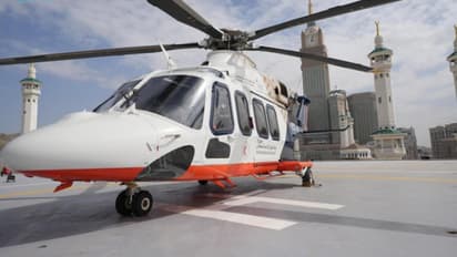 ഗ്രാൻഡ് മോസ്കിൽ പുതിയ രണ്ട് ഹെലിപാഡുകൾ, എയർ ആംബുലൻസിന്റെ പരീക്ഷണ ലാൻഡിങ് വിജയകരം 