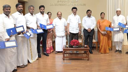  11 விவசாயிகளுக்கு ரூ.8.25 பரிசுத்தொகையை வழங்கிய முதல்வர் ஸ்டாலின்!