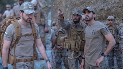 സാഹസികതയിൽ ഇങ്ങേര് പൊളിയാണ്, അഭ്യാസ പ്രകടനം യുഎഇ സൈന്യത്തോടൊപ്പം, ശ്രദ്ധ നേടി ദുബൈ കിരീടാവകാശി