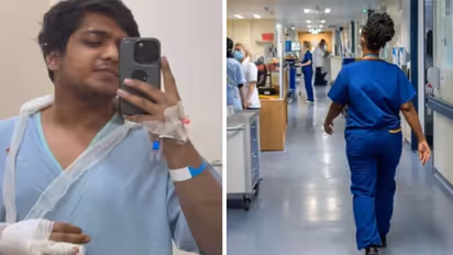 ബ്രിട്ടനില് ശസ്ത്രക്രിയ വൈകി, കൈക്ക് ഗുരുതരമായി പരിക്കേറ്റ യുവാവ് ചികിത്സക്കായി ഇന്ത്യയിലേക്ക് മടങ്ങി