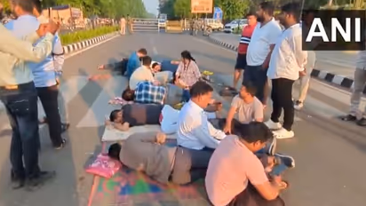 Odisha: Suspended Congress MLAs continue sit-in protest, demand probe into crimes against women; WATCH