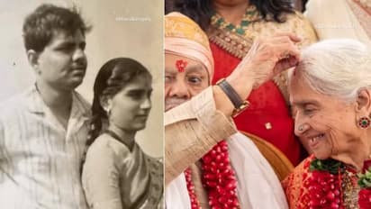 മറ്റ് വഴികളില്ല, 64 കൊല്ലം മുമ്പ് ഒളിച്ചോടിപ്പോയി, ആഘോഷപൂർവം വിവാഹം കൊണ്ടാടി മക്കളും കൊച്ചുമക്കളും 