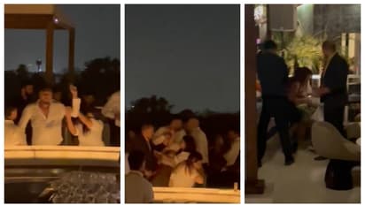 ബാർ ഹോട്ടലിൽ പാട്ട് ഇടുന്നതിനെ ചൊല്ലി തർക്കം, പിന്നാലെ പൊരിഞ്ഞ തല്ല്; വീഡിയോ വൈറല്‍ 