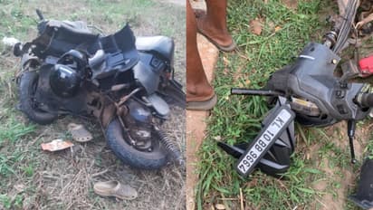 ടിപ്പറും സ്കൂട്ടറും കൂട്ടിയിടിച്ചു;  സ്കൂട്ടർ യാത്രികന്റെ കൈ അറ്റു, ഗുരുതര പരിക്കുകളോടെ ആശുപത്രിയിൽ