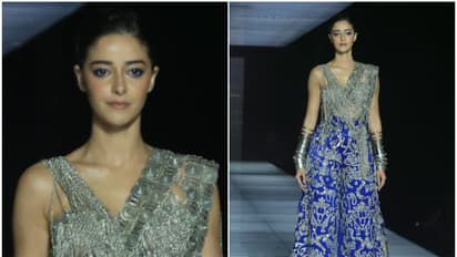(PHOTOS) Ananya Panday walks Lakme Fashion week; slays in stunning metallic look