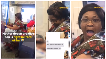 തൊട്ടടുത്ത് ഇരുന്നാണ് മകൻ ചാറ്റ് ചെയ്യുന്നതെന്ന് അറിഞ്ഞപ്പോൾ അമ്മയുടെ മുഖത്ത് വിരിഞ്ഞ സന്തോഷത്തിന്‍റെ വീഡിയോ