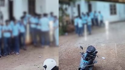 വാഹനത്തിന് നേരെ വിദ്യാർത്ഥികൾ പടക്കമെറിഞ്ഞ സംഭവം; പരാതിയിൽ നിന്ന് പിന്മാറി പരീക്ഷ ഡ്യൂട്ടിക്കെത്തിയ അധ്യാപകർ