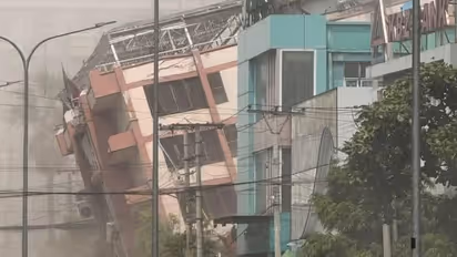 म्यानमारमध्ये भूकंप! हाहाकार, शेजारच्या देशांनाही हादरे