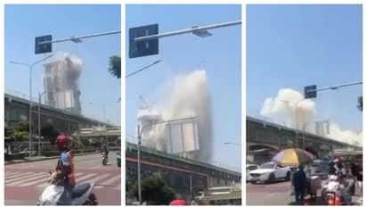 മ്യാന്മാറില് 7.7 തീവ്രതയുള്ള ഭൂകമ്പം; 1400 കിമി അകലെ ബാങ്കോക്കിൽ ബഹുനില കെട്ടിടം തകരുന്ന വീഡിയോ വൈറൽ