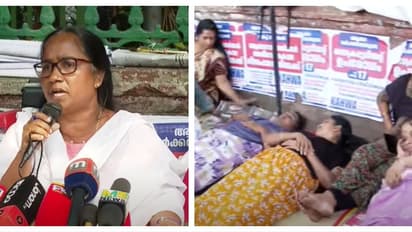 സമരം കടുപ്പിക്കാൻ ആശമാർ: 50ാം ദിവസമായ തിങ്കളാഴ്ച സെക്രട്ടറിയേറ്റിന് മുന്നിൽ മുടിമുറിച്ച് പ്രതിഷേധിക്കും