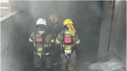 കുവൈത്തിലെ ഷുവൈഖ് ഇൻഡസ്ട്രിയൽ ഏരിയയിൽ തീപിടിത്തം