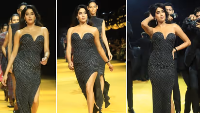 Lakme Fashion Week: Janhvi Kapoor TROLLED for her swift ramp walk, fans react [PHOTOS]