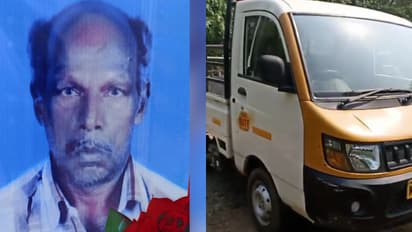 പാലക്കാട് പിക്കപ്പ് ഇടിച്ച് കാല്‍നടയാത്രക്കാരന് ദാരുണാന്ത്യം
