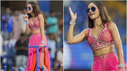 IPL 2025: Ananya Panday shines at Wankhede stadium; dances to Alia Bhatt's 'What Jhumka' [WATCH]