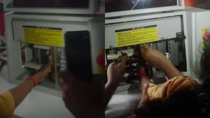 നമ്പർ പ്ലേറ്റ് നിർമാണത്തിനിടെ യുവതിയുടെ വിരൽ ഡിസൈനിങ് മെഷീനിൽ കുടുങ്ങി, രക്ഷകരായി ഫയർഫോഴ്സ്