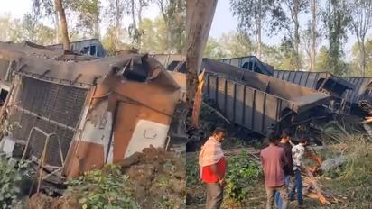 ജാർഖണ്ഡിൽ മുഖാമുഖം കൂട്ടിയിടിച്ച് ഗുഡ്സ് ട്രെയിനുകൾ, ലോക്കോ പൈലറ്റുമാർക്ക് ദാരുണാന്ത്യം