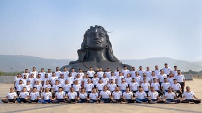 72 Indian Navy personnel complete transformative Hatha Yoga training at Sadhguru's Isha Yoga Center