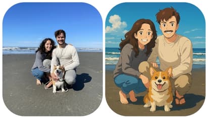 'പട്ടിക്കും ഭാര്യയ്ക്കും ഒപ്പമുള്ള സ്ലാട്ടണിന്റെ ചിത്രം'; ലോകം മുഴുവനും ജിബ്ലി തരംഗമുയര്ത്തിയ ചിത്രമിതാണ് !