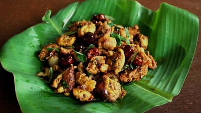 செட்டிநாடு நாட்டு கோழி உப்பு வறுவல் ...அதே பாரம்பரிய சுவையில்