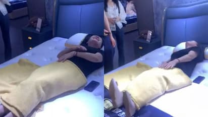 ದಂಪತಿಗಳು ಮಲಗಿದ್ರೆ ಸಾಕು ತನ್ನಿಂದ ತಾನೇ ಬೌನ್ಸ್ ಆಗಲಿದೆ ಬೆಡ್, 'ಇಷ್ಟೆಲ್ಲಾ ಸೋಂಬೇರಿ ಇರಬಾರದು' ಎಂದ ನೆಟ್ಟಿಗರು!