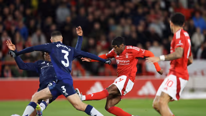 Man United should 'sign' Elanga, joke fans after his wondergoal seals Nottingham Forest's crucial win