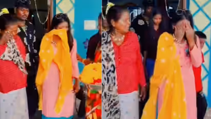 monalisa viral video crying reason sanoj mishra arrest bollywood debut