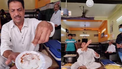 വെറും വടയല്ല പറക്കുന്ന വട, ഭക്ഷണപ്രേമികളെ അമ്പരപ്പിച്ച് കച്ചവടക്കാരൻ