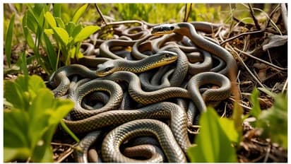 പാമ്പുകളുടെ മഹാസംഗമം; ഇത്തവണ 75,000 -ത്തോളം പാമ്പുകൾ നാർസിസില്‍ എത്തുമെന്ന് പ്രതീക്ഷ 