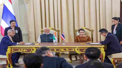 பிரதமர் மோடி-ஷினவத்ரா சந்திப்பு! இந்தியா-தாய்லாந்து இடையே முக்கிய ஒப்பந்தங்கள் கையெழுத்து!