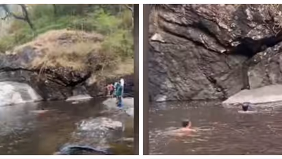 കക്കാടംപൊയിൽ കോഴിപ്പാറ വെള്ളച്ചാട്ടത്തിൽ യുവാവിനെ കാണാതായി; തെരച്ചിൽ തുടരുന്നു