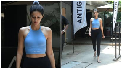Ananya Pandey's casual no-makeup gym look gets TROLLED: Spotted outside gym [PHOTOS]