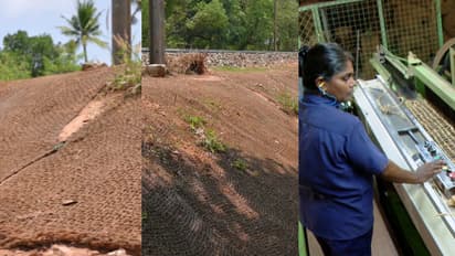 ആലപ്പുഴയുടെ കയർ പെരുമ ഇനി റെയിൽവേയിലേക്ക്; ട്രാക്കുകൾക്ക് ഇരുവശവും കയർ ഭൂവസ്ത്രം വിരിച്ച് പുത്തൻ പരീക്ഷണം