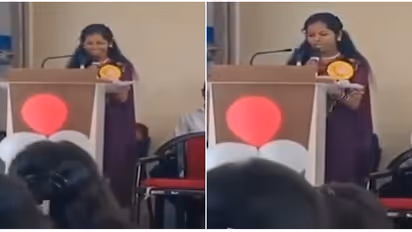 ಬೀಳ್ಕೊಡುಗೆಯಲ್ಲಿ ವಿದಾಯ ಭಾಷಣ ಮಾಡುತ್ತಿದ್ದಂತೆ ಕುಸಿದು ಬಿದ್ದು ಮೃತಪಟ್ಟ ವಿದ್ಯಾರ್ಥಿನಿ