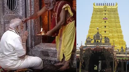 கடவுளே! நல்லபடியா வைப்பா! ராமநாத சுவாமி கோவிலில் மனமுருகி வேண்டிய பிரதமர் மோடி!