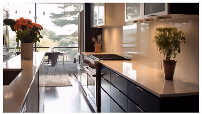 എത്ര ചെറിയ അടുക്കളയും വലുതായി തോന്നിക്കും; ഇതാണ് പാരലൽ കിച്ചൻ ഡിസൈൻ