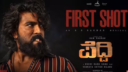 Peddi First Glimpse: Ram Charan's bold transformation to Pushpa look a like in cricket themed drama 