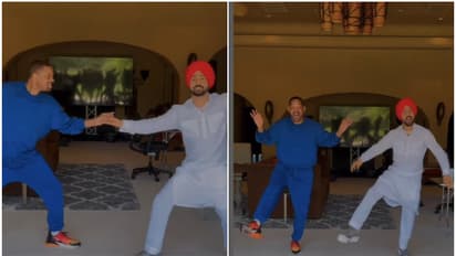 Will Smith joins Diljit Dosanjh for Bhangra dance [WATCH]